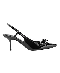 Bandolino Women's Margla Bow Pointed Toe Slingback Pumps