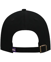 '47 Brand Men's Black James Madison Dukes Clean Up Adjustable Hat