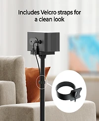 Ultimea Universal Speaker Stands Pair, Height Adjustable Fits Most Satellite and Surround Speakers, 3 Mounting Options, Holds 6.6 lbs