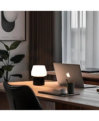 Brightech 9-in Duke Geometric Led Desk Lamp