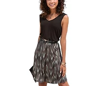 Lascana Women's Pattern V-Neck Dress