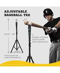 Aoligeijs Baseball Practice Net With Tee And Caddy