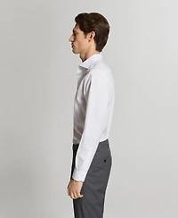Mango Men's Regular-Fit Cotton Dress Shirt