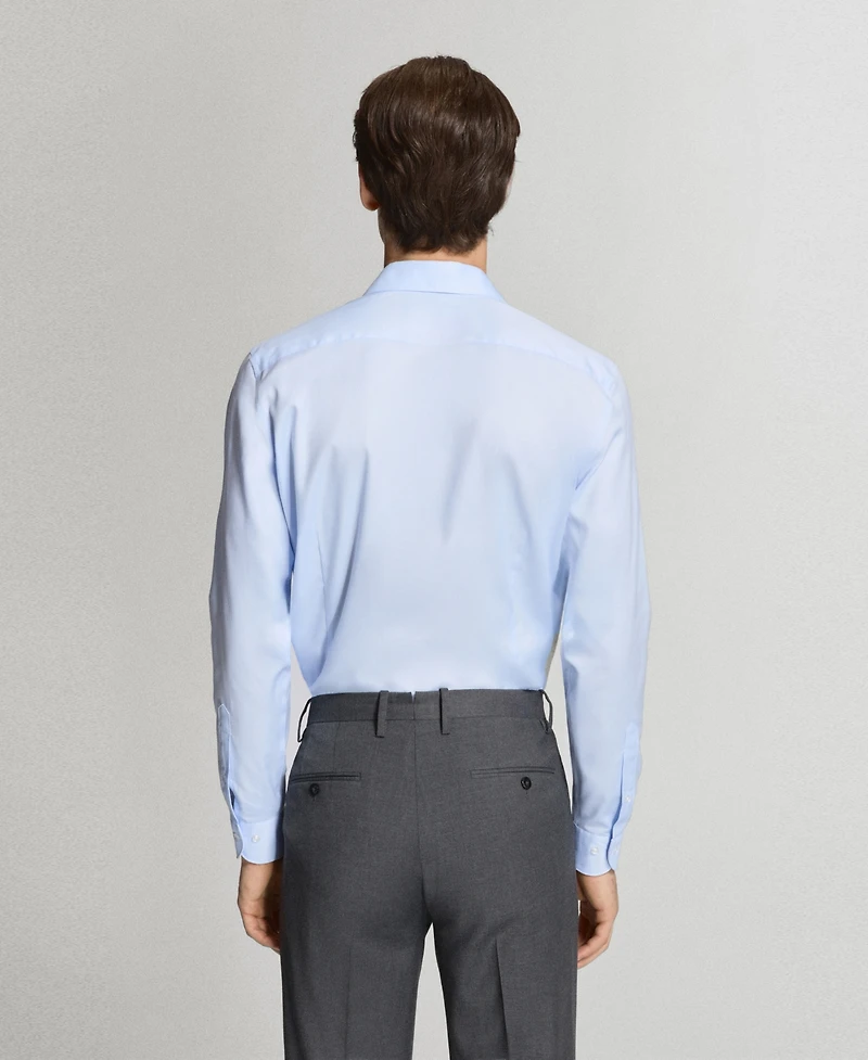 Mango Men's Slim-Fit Cotton Dress Shirt