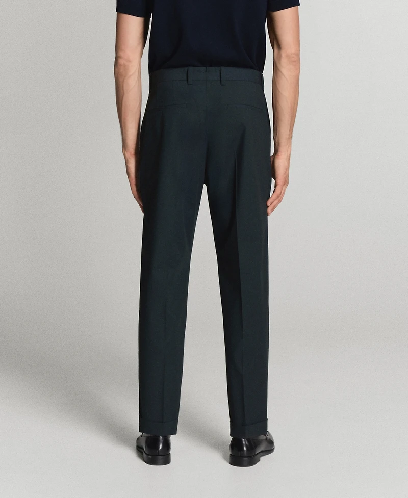 Mango Men's Boston Regular-Fit Suit Pants