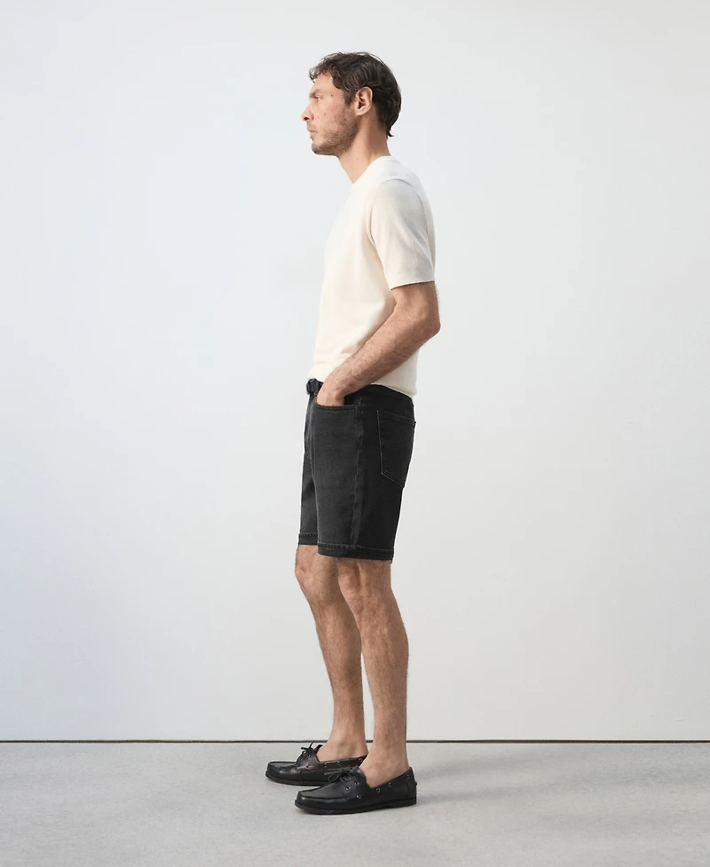 Mango Men's Slim-Fit Cuffed 9.45" Bermuda Shorts