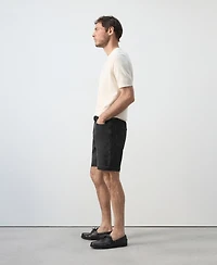 Mango Men's Slim-Fit Cuffed 9.45" Bermuda Shorts