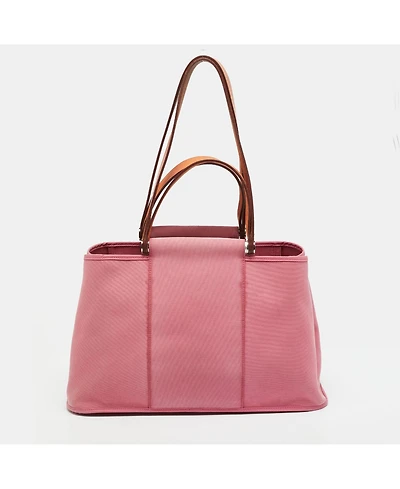 Pre-Owned Hermes Cabag Elan Canvas Tote