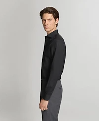 Mango Men's Slim-Fit Cotton Poplin Dress Shirt