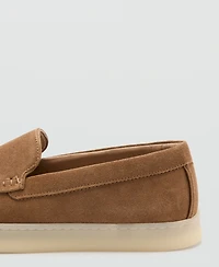 Mango Men's Split Leather Shoes