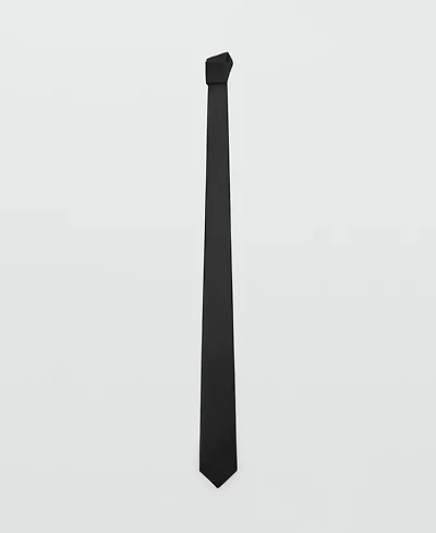 Mango Men's Smooth Micro-Structured Tie