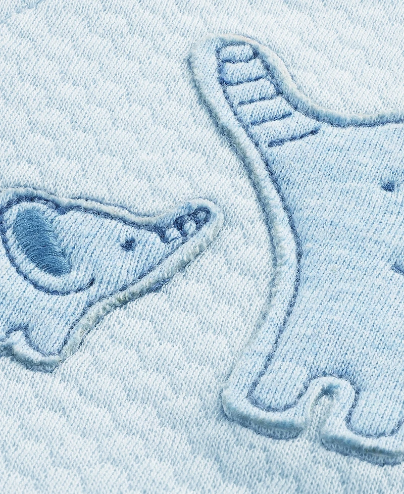 Huggies Baby Boys' Babywear Long-Sleeve Top, Footed Pants and Hat