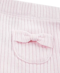 Huggies Baby Girls' Babywear Rib-Knit Pants, 2-Pack