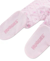 Huggies Baby Girls' Babywear Long-Sleeve Footed Coverall