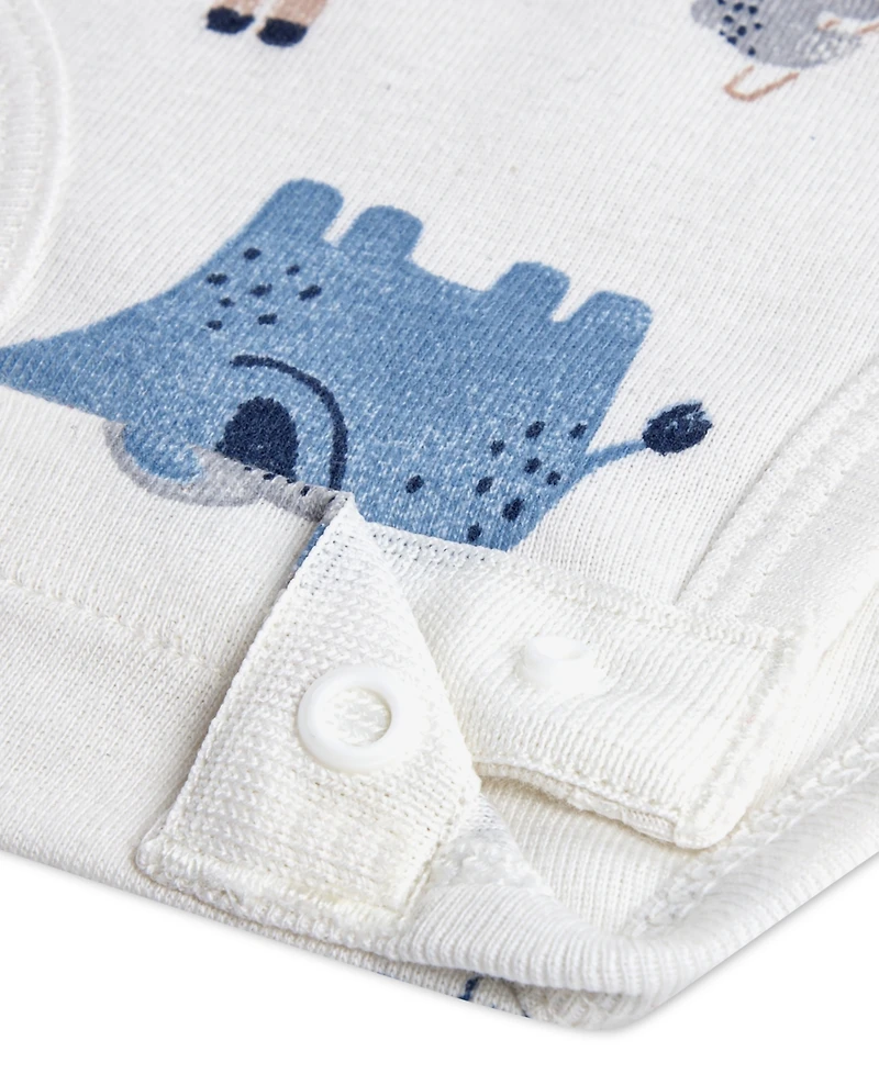 Huggies Baby Boys' Babywear Long-Sleeve Bodysuits, 2-Pack