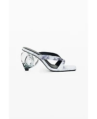 Desigual Women's Sandalia tacon corazon