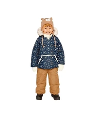 Deux par Toddler Boys ( 2T 3T ) Two Piece Snowsuit Printed Teddy Bears
