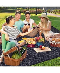 Aofar Picnic Beach Camping Blanket Waterproof Sandproof Foldable