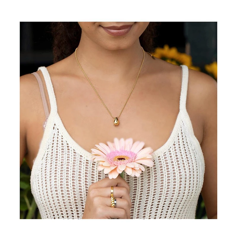 Mantra Women's Calm Stone Necklace