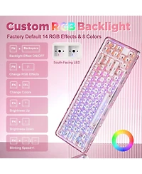 Lisen X71 71-Key Mechanical Pbt Keycap Set