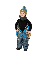 Deux par Toddler Boy( 2T To 5T ) One Piece Play Snowsuit Dinosaur Print
