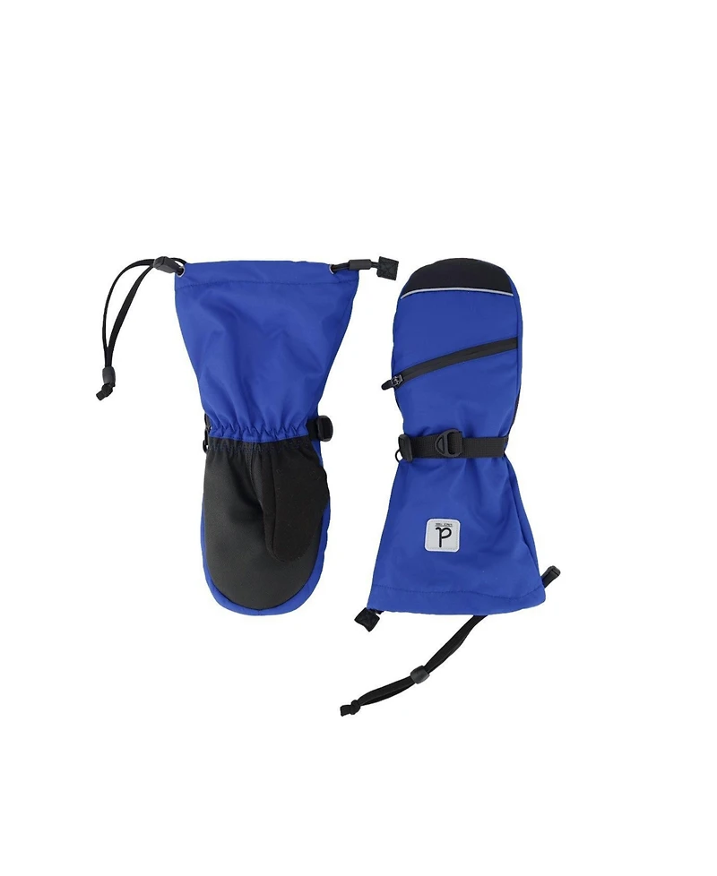 Deux par Deux Little and Big Boy 6-16 Teknik Winter Mittens