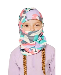 Deux par Deux Little and Big Girl (5 - 14) Brushed Jersey Balaclava