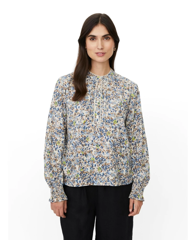 Masai Copenhagen Women's MaDionelle Floral Print Blouse