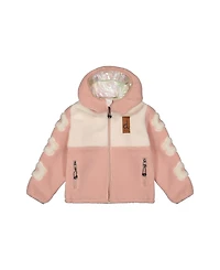Deux par Deux Toddler Girl (2T-5T) Reversible Mid-Season Jacket