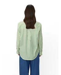 Masai Copenhagen Women's Mairyelle Striped Long-Sleeve Button-Down Shirt
