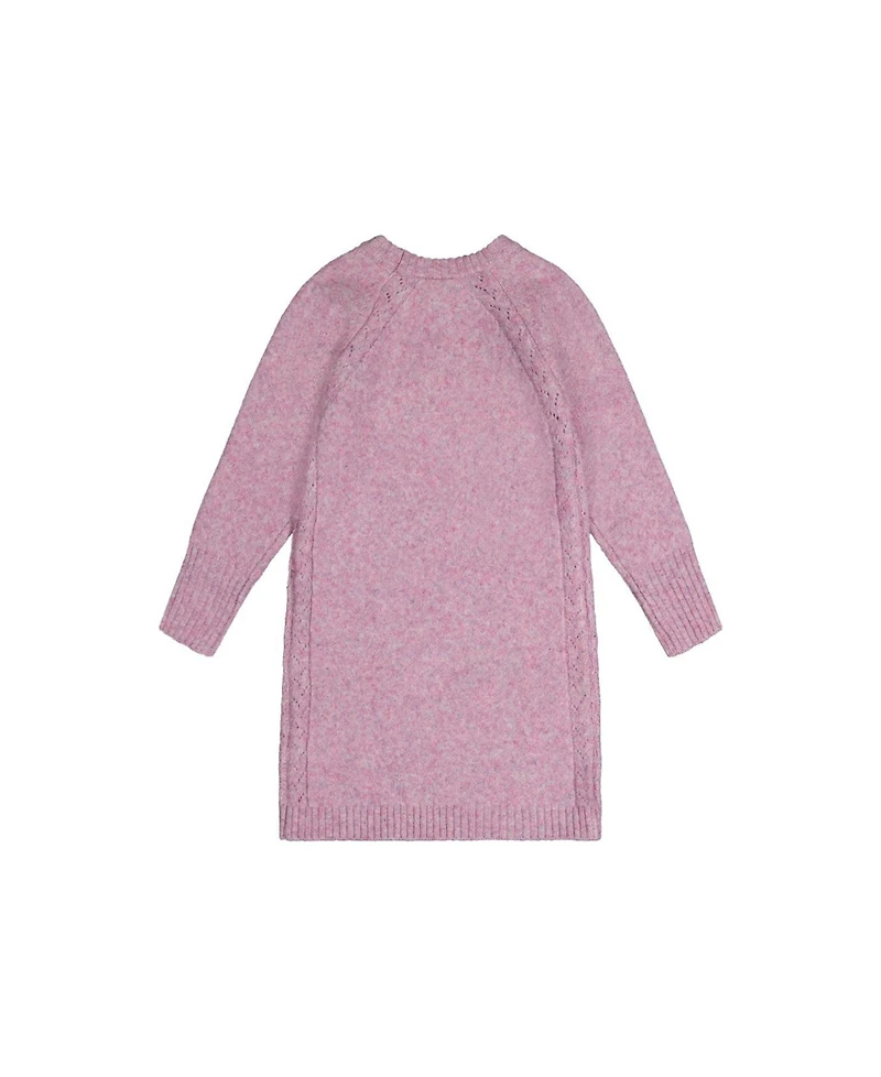 Deux par Deux Toddler Girls (2T-5T) Poodle Knit Dress