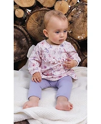 Deux par Baby Girls (3M - 24M) Cotton Dress and Legging Set