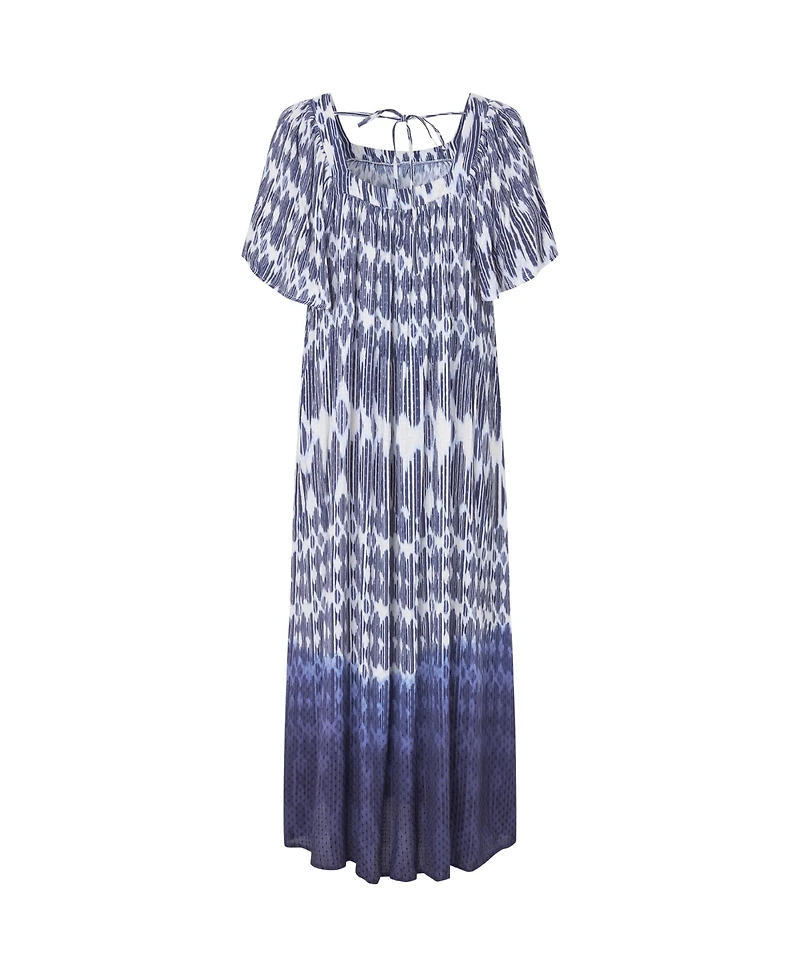 Masai Copenhagen women's Square Neck Midi Dress