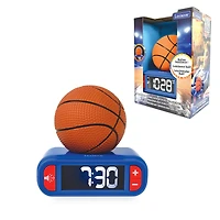 Lexibook , Basketball Nightlight alarm clock, Sounds and Melodies, Lcd Backlit screen, Luminous, Snooze, RL800BA
