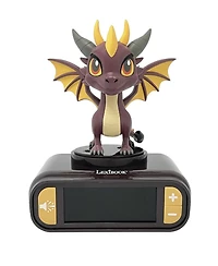 Lexibook , Alarm Clock, Dragon Night Light with Sound Effects, RL800DRA