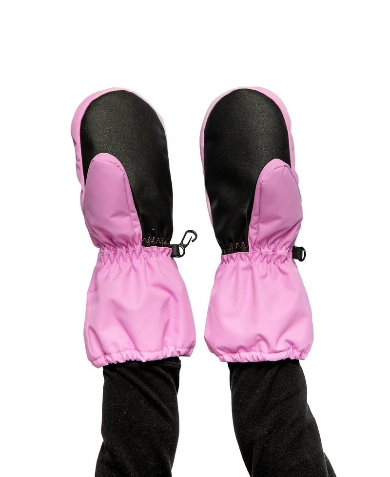 Deux par Deux Toddler Girl 2- 5 Play Winter Mittens