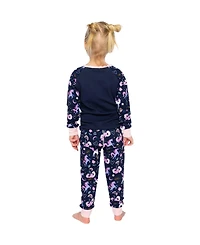 Deux par DeuxKids&baby(2T-5T) Toddler Girl Cotton Two Piece Pajama Set Unicorn Print
