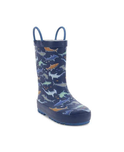 Western Chief Kids ( 1 to 13 )Shark Bait Rain Boot
