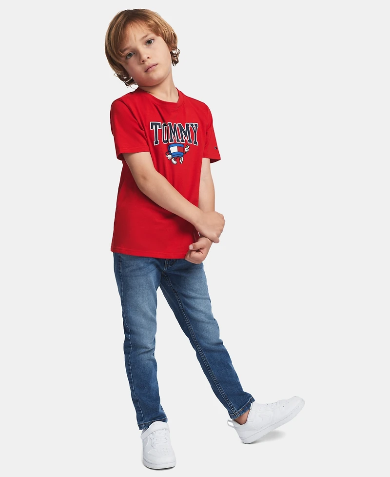 Tommy Hilfiger Toddler and Little Boys Regular-Fit Blue Stone Jeans