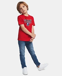 Tommy Hilfiger Toddler and Little Boys Regular-Fit Blue Stone Jeans