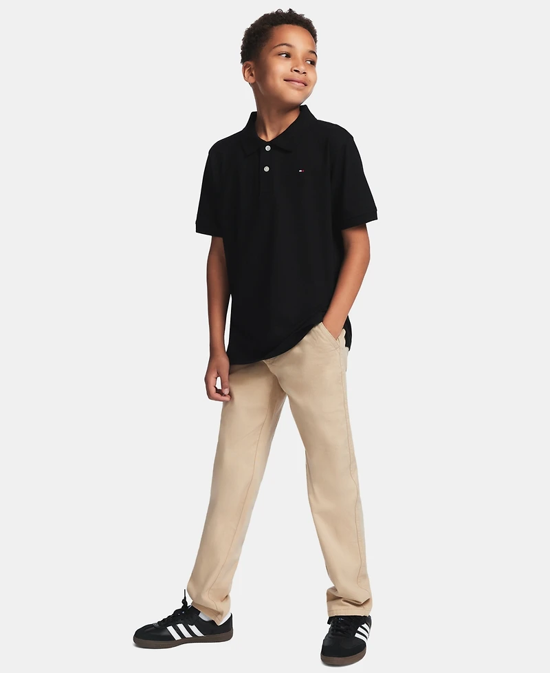 Tommy Hilfiger Toddler and Little Boys Flat-Front Stretch Chino Pants
