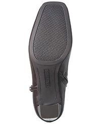 Bandolino Women's Urbiny Stacked Heel Square Toe Booties