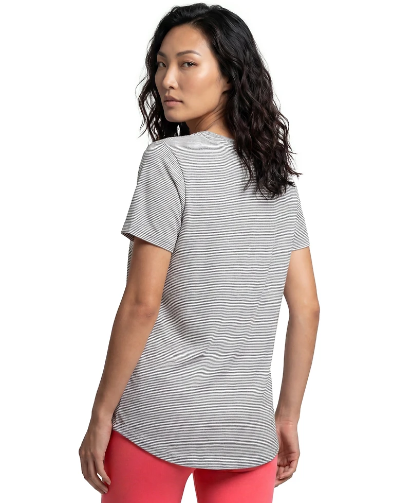 Skechers Women's GoDri Swift Stripe Tunic T-Shirt