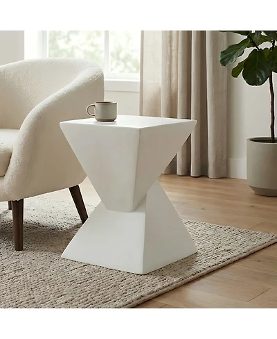 Streamdale Furniture Mgo X-Design All-Weather Side Table