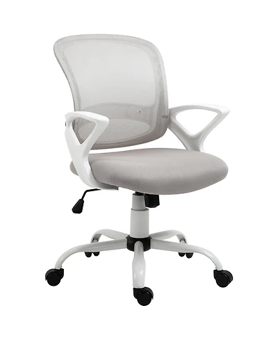 Homcom Ergonomic Mesh Office Chair with Adjustable Height, Desk Chair