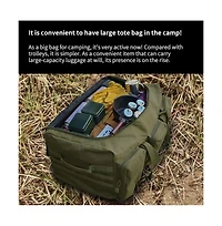 Piscifun Waterproof Oxford Camping Travel Duffle Bag Gym Sports Weekender Tote Organizer