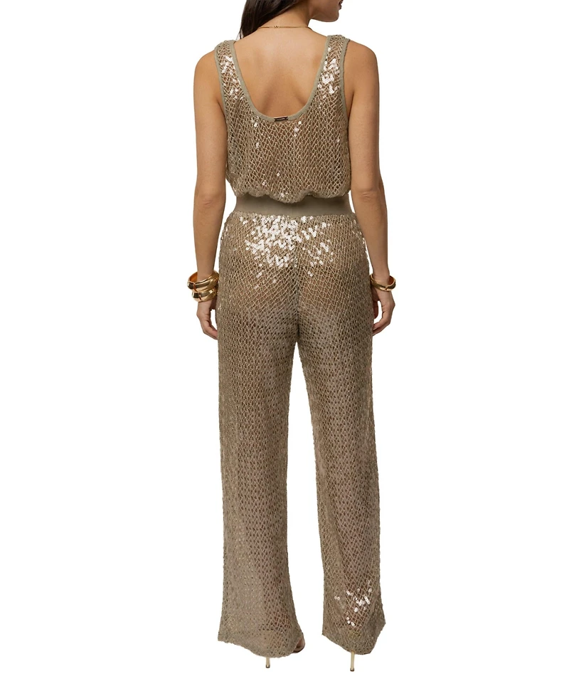 Jluxlabel Women's High Seas Sequin Pant