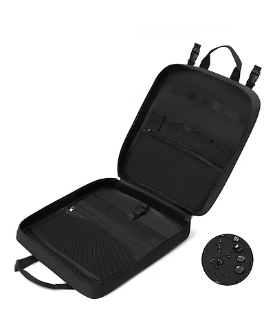 Piscifun Waterproof Camping Kitchen Organizer with Paper Towel Holder Multi Pocket Large Capacity Outdoor Cooking Utensil Storage Bag