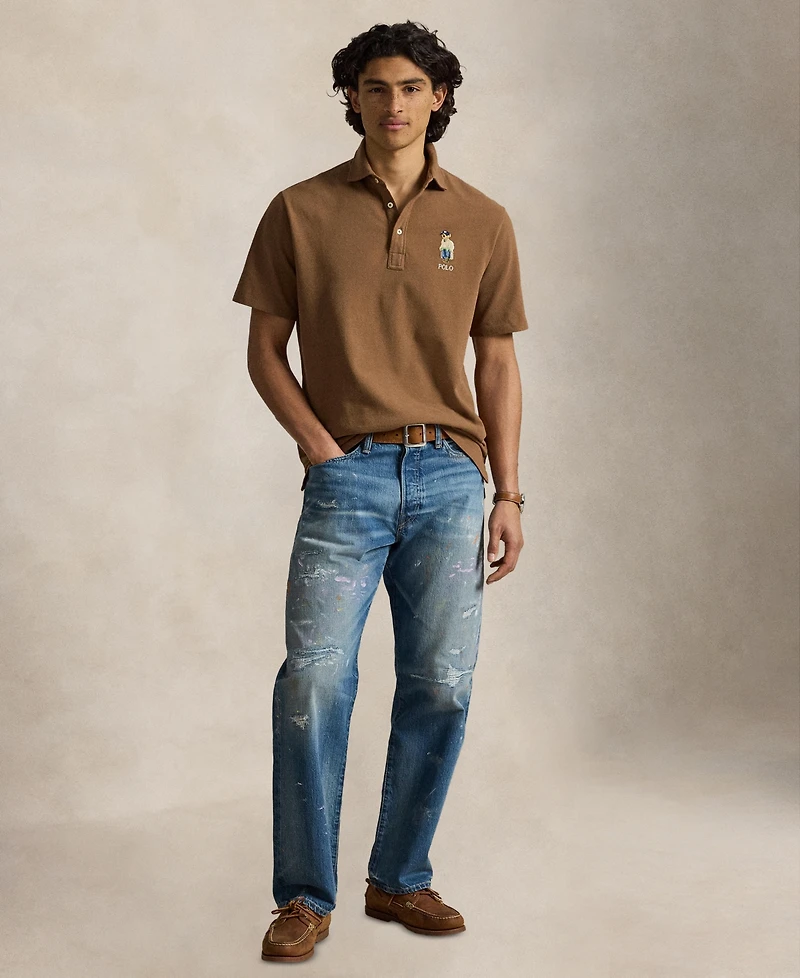Polo Ralph Lauren Men's Classic-Fit Bear Mesh Shirt