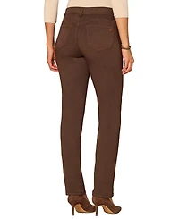 Democracy Petite "Ab"solution Straight-Leg Jeans
